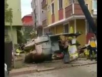 Askeri helikopter mahalleye düştü: 4 kişi hayatını kaybetti