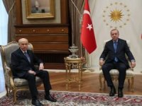 Cumhurbaşkanı Erdoğan, Bahçeli'yi kabul etti
