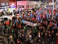 İstanbul'da halk Doğu Türkistan için yürüdü