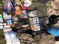 PKK’lilere ait 4 sığınakta silah ve mühimmat bulundu