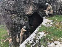 Tunceli'de PKK mensuplarının kullandığı 14 sığınak tespit edildi