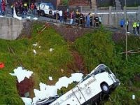 Portekiz’de otobüs devrildi: 29 ölü