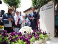 Şehid Molla Mehmet mezarı başında dualarla anıldı