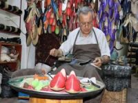 Gaziantep'in yöresel ayakkabısı yemeni dünya pazarında