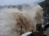 Çin'de tayfun nedeniyle "kırmızı alarm"