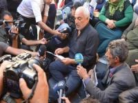 Oturma eylemi yapan ailelerden HDP açıklamasına tepki