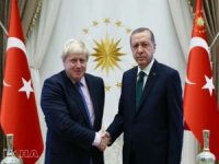 Cumhurbaşkanı Erdoğan İngiltere Başbakanı Johnson ile görüştü
