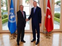 Cumhurbaşkanı Erdoğan, Guterres ile görüştü