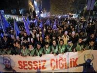 İstanbullular Doğu Türkistan için yürüdü