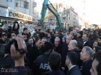 Cumhurbaşkanı Erdoğan, deprem bölgesinde incelemelerde bulundu