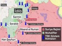 Suriye rejimi, Türkiye'nin gözlem noktalarının olduğu Serakib'e girdi