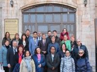 Yabancı ülkelerden Malatya’ya gelen öğretmenler, İl Milli Eğitim Müdürlüğünü ziyaret etti