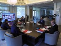 Cumhurbaşkanlığı Kabinesi video konferansla toplandı