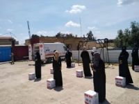 Barış Pınarı Bölgesinde Ramazan yardımı yapılıyor