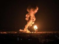 Siyonist işgalciler Hamas'a ait mevziilere hava saldırısı düzenledi