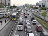 İstanbul'daki trafik yoğunluğu Coronavirus’ ten önceki haline döndü