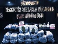 Diyarbakır’da bir ayda bir ton 133 kilo uyuşturucu ele geçirildi