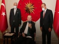 Cumhurbaşkanı Erdoğan, Sinirlioğlu ile görüştü