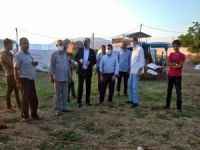 ​HÜDA PAR Manisa İl Başkanı Seyitoğlu, mevsimlik işçileri ziyaret etti
