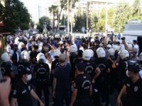 Şanlıurfa’da polis ile HDP arasında arbede yaşandı