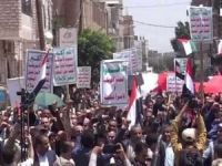 Yemen'de, siyonist işgal rejimi ile normalleşme anlaşmaları protesto edildi