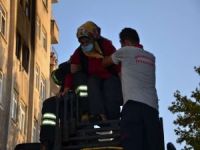Diyarbakır'da yangın çıkan evden 6 vatandaş son anda kurtarıldı