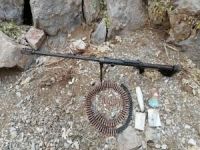 Van’da PKK’ya ait keskin nişancı tüfeği ve mühimmatı ele geçirildi