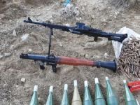 Van'da PKK'ya ait silah ve muhimmat ele geçirildi