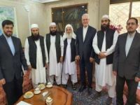 Taliban'dan İran Büyükelçiliğine taziye ziyareti