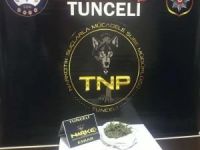 Tunceli'de uyuşturucu operasyonu