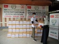Türkiye'den Filistinli mültecilere yardım