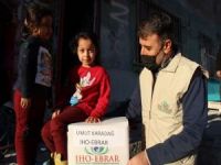 IHO-EBRAR İstanbul'da çok sayıda aileye gıda kolisi ulaştırdı