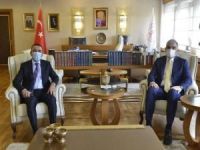 Kültür ve Turizm Bakanı Ersoy Siirt Valisi Hacıbektaşoğlu'nu kabul etti