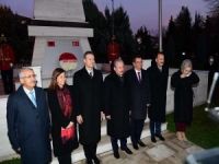 TBMM Başkanı Şentop Arnavutluk'ta Yunus Emre Enstitüsüne ziyaret etti