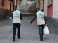 Gaziantep Umut Kervanı ihtiyaç sahibi ailelere gıda yardımında bulundu