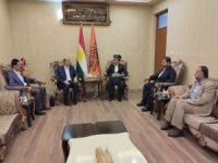 HÜDA PAR'dan Komelî Dadgerî Kurdistan Genel Başkanı Bapir'e "Tebrik" ziyareti