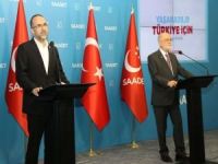 HÜDA PAR Genel Başkanı Sağlam'dan Saadet Partisi Genel Başkanı Karamollaoğlu'na ziyaret