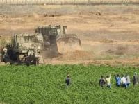 Siyonist işgalciler Filistinlilere ait arazileri tahrip ediyor