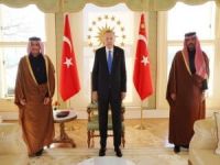 Cumhurbaşkanı Erdoğan Katar Dışişleri Bakanı El Sani’yi kabul etti
