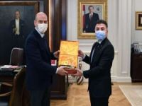 Rektör Demir, İçişleri Bakanı Süleyman Soylu’yu ziyaret etti
