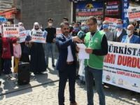 Diyarbakır'dan Doğu Türkistanlı Müslümanlar için İslam ülkelerine çağrı
