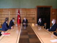 Bakan Çavuşoğlu Uluslararası Kızılhaç Komitesi Başkanı ile görüştü