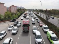 ​Ankara’nın trafik yoğunluğu normal günleri katladı