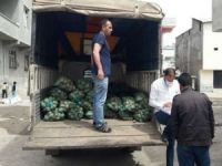 Diyarbakır'da 292 bin haneye patates ve soğan dağıtıldı