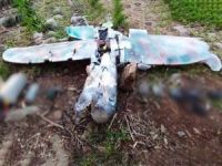 PKK'nın saldırı amaçlı gönderdiği maket uçak düşürüldü