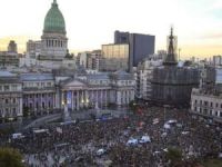 Arjantin'de siyonist işgal rejiminin saldırıları protesto edildi