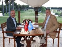 Dışişleri Bakanı Çavuşoğlu BM Libya Özel Temsilcisi ile görüştü
