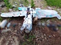 Fırat Kalkanı üs bölgesine fırlatılan maket uçak düşürüldü
