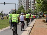 Diyarbakır'da "Fetih-639" sloganıyla bisiklet turu düzenlendi