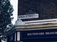 İngiltere'de bir caddeye Gazze adı verildi